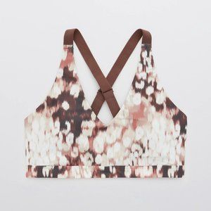 aerie OFFLINE Shine Strappy Back Sports Bra